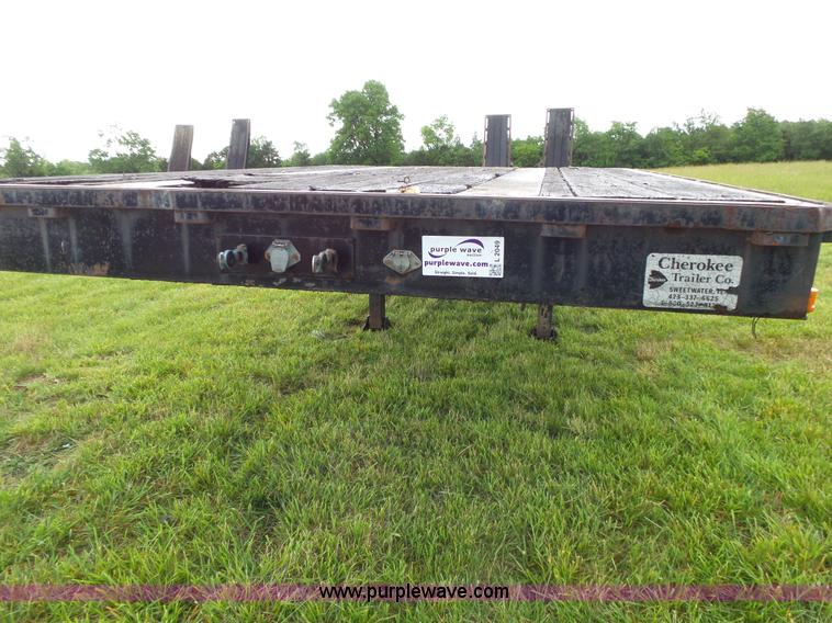 image for item L2049 1999 Cherokee 8553 equipment trailer