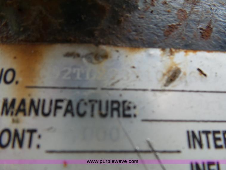 image for item L2049 1999 Cherokee 8553 equipment trailer