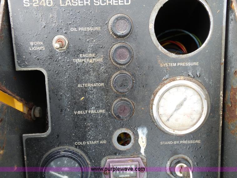 image for item L2051 1994 Somero S-240 laser screed