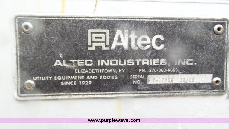 image for item L2069 2003 Ford F550 Super Duty bucket truck