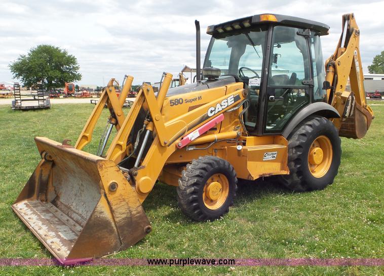 image for item L2073 2003 Case 580 Super M backhoe
