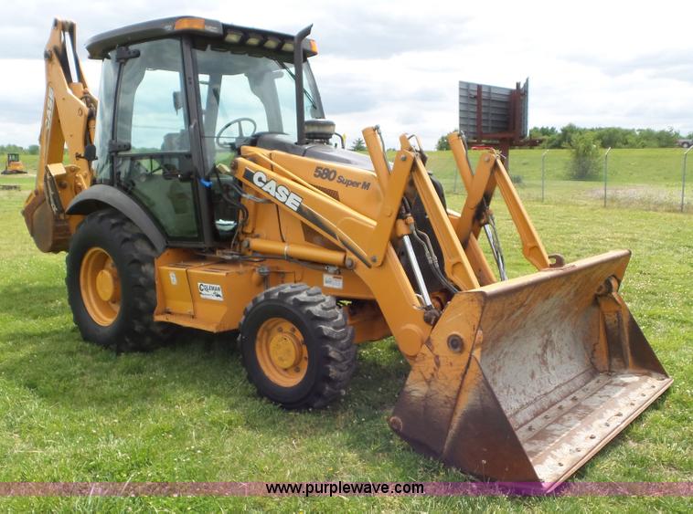 image for item L2073 2003 Case 580 Super M backhoe