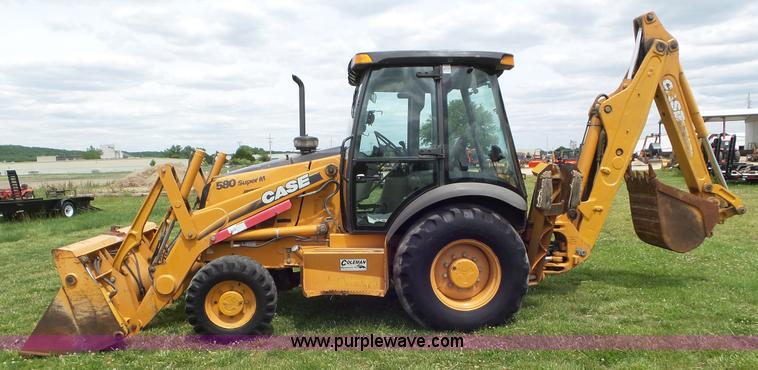 image for item L2073 2003 Case 580 Super M backhoe