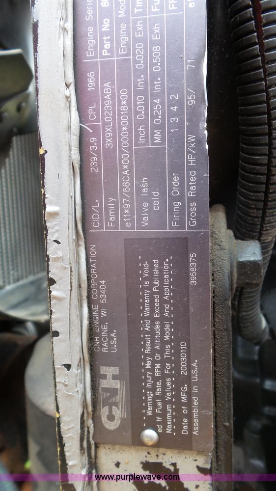 image for item L2073 2003 Case 580 Super M backhoe