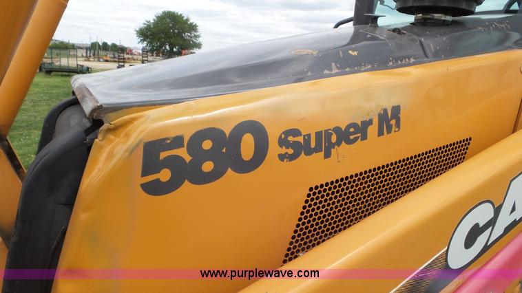 image for item L2073 2003 Case 580 Super M backhoe