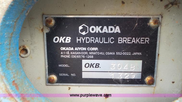 image for item L2074 Okadu 304B hydraulic breaker