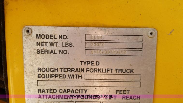 image for item L2776 1999 Gehl DL6H40 telehandler