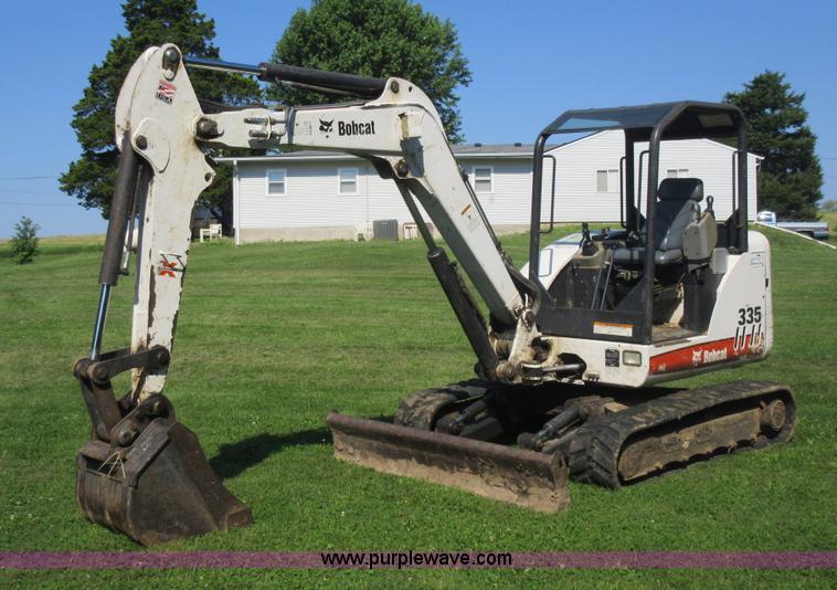 image for item L2838 2008 Bobcat 335G compact excavator
