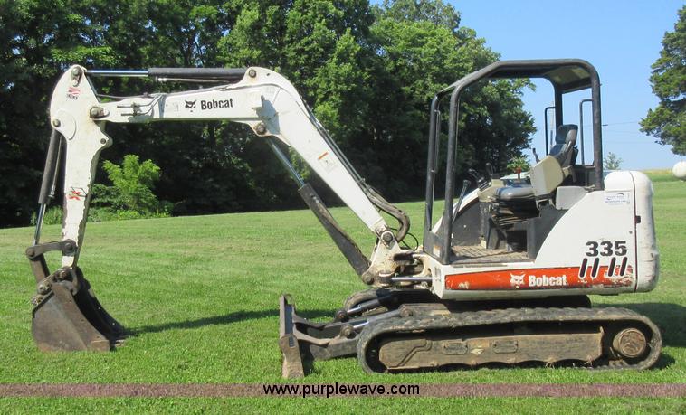 image for item L2838 2008 Bobcat 335G compact excavator