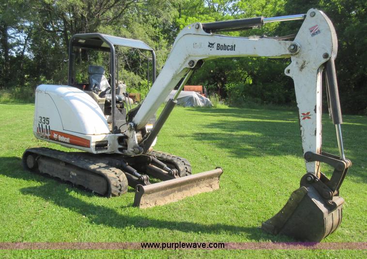 image for item L2838 2008 Bobcat 335G compact excavator
