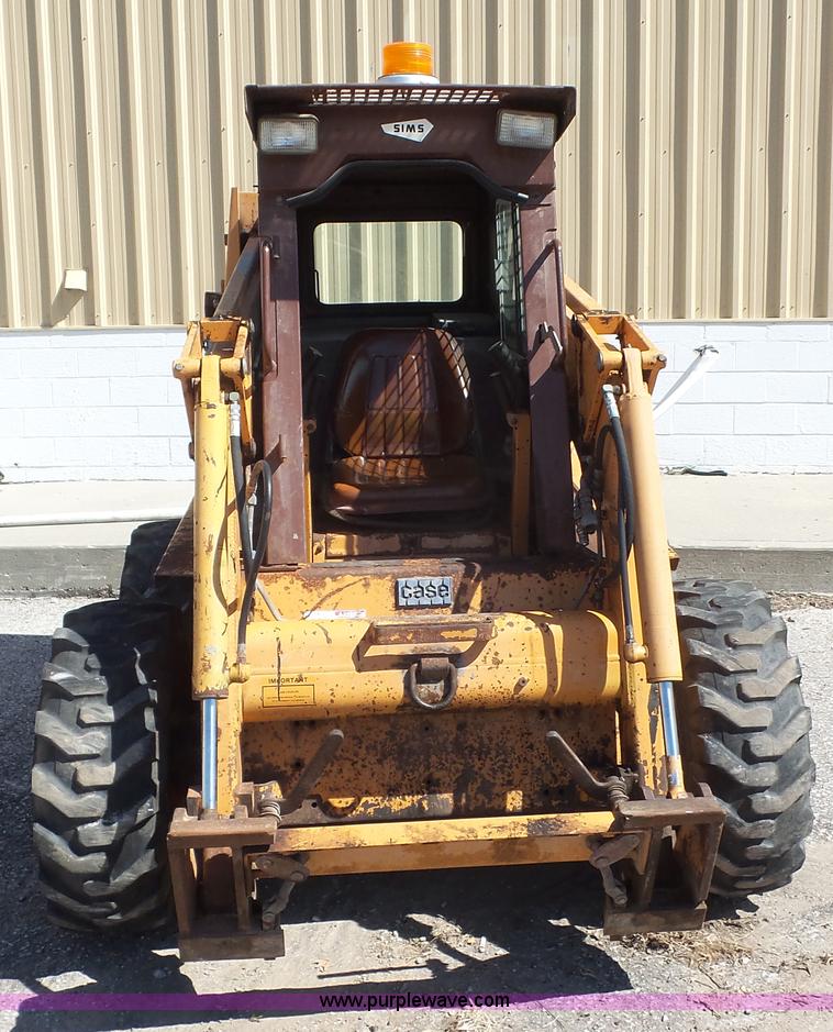 image for item L4799 1993 Case 1845C skid steer