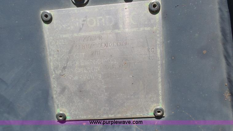 image for item L4815 Benfond TV1200 single drum vibratory roller