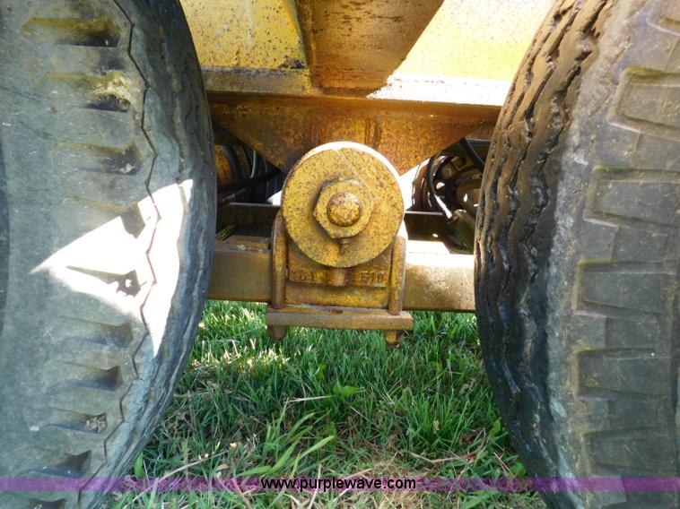 image for item L5837 1952 Mart lowboy equipment trailer