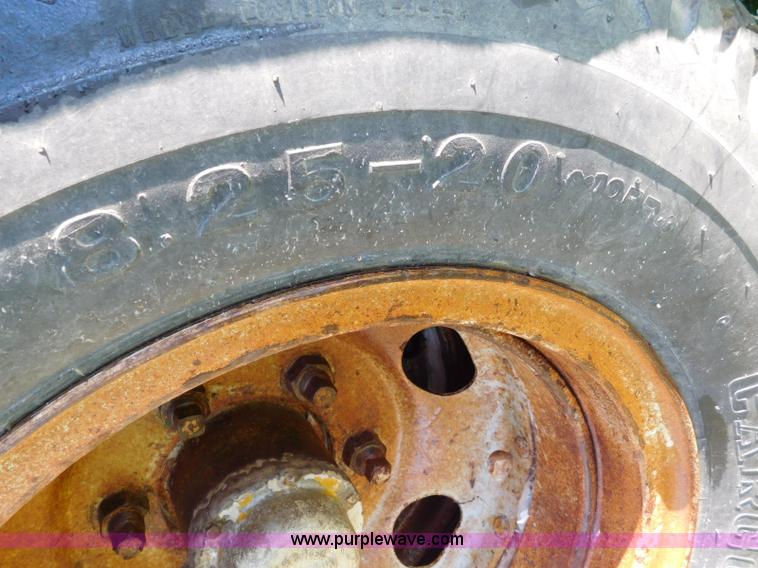 image for item L5837 1952 Mart lowboy equipment trailer