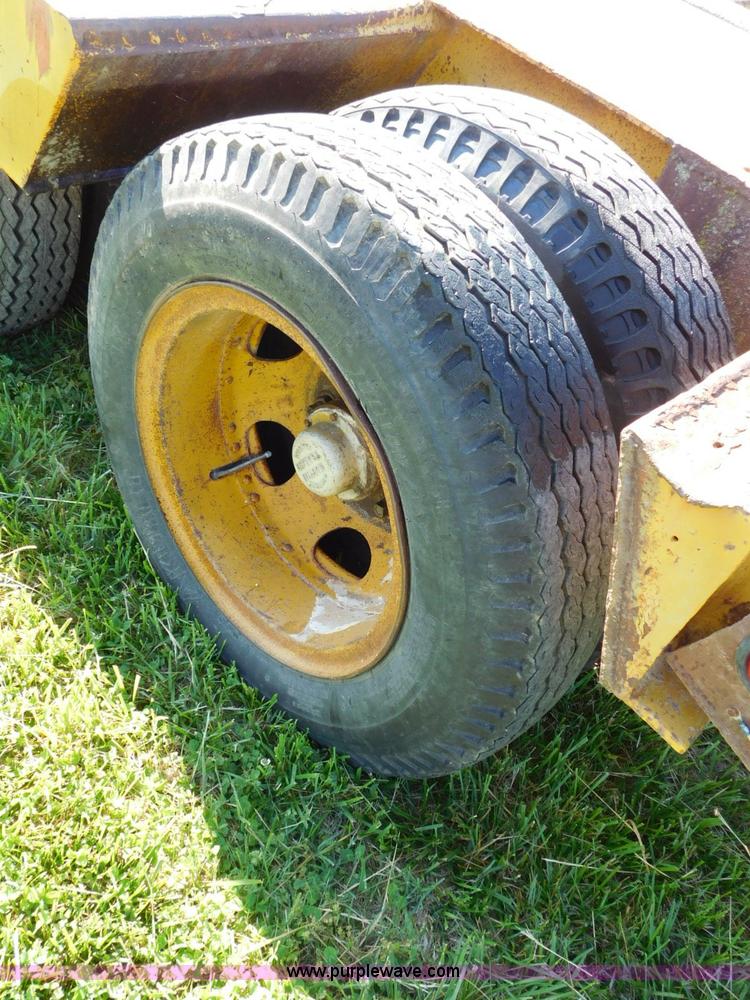 image for item L5837 1952 Mart lowboy equipment trailer