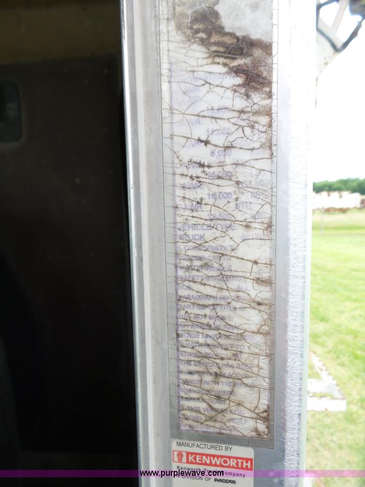 image for item L6363 1998 Kenworth W900 dump truck