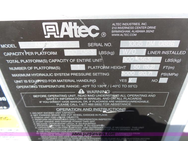 image for item L6366 2006 Sterling Acterra bucket truck