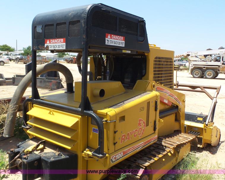 image for item L6562 Rayco C100 Super Crawler brush mulcher