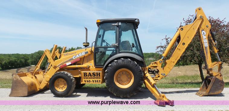 image for item L7039 2002 Case 590 Super M backhoe