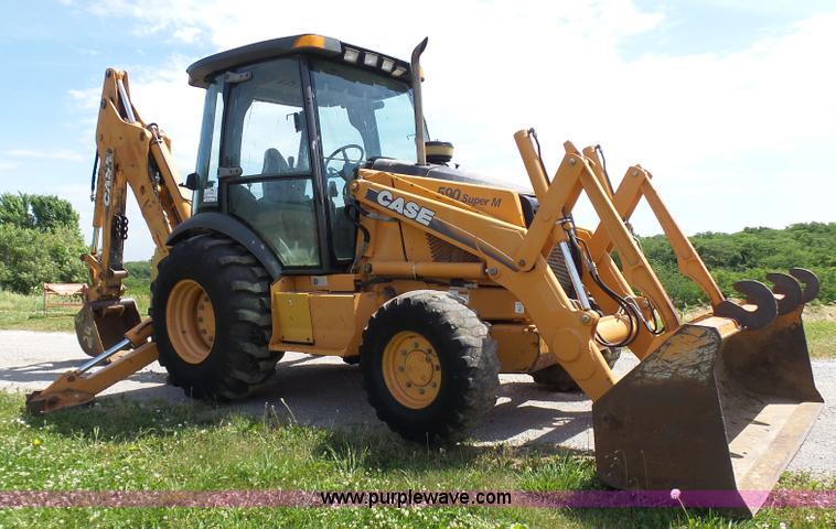 image for item L7039 2002 Case 590 Super M backhoe