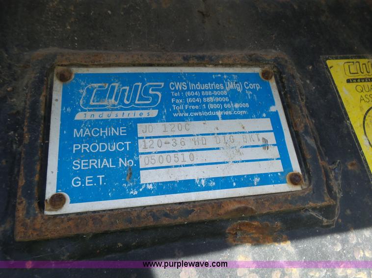 image for item L7064 CWS excavator bucket