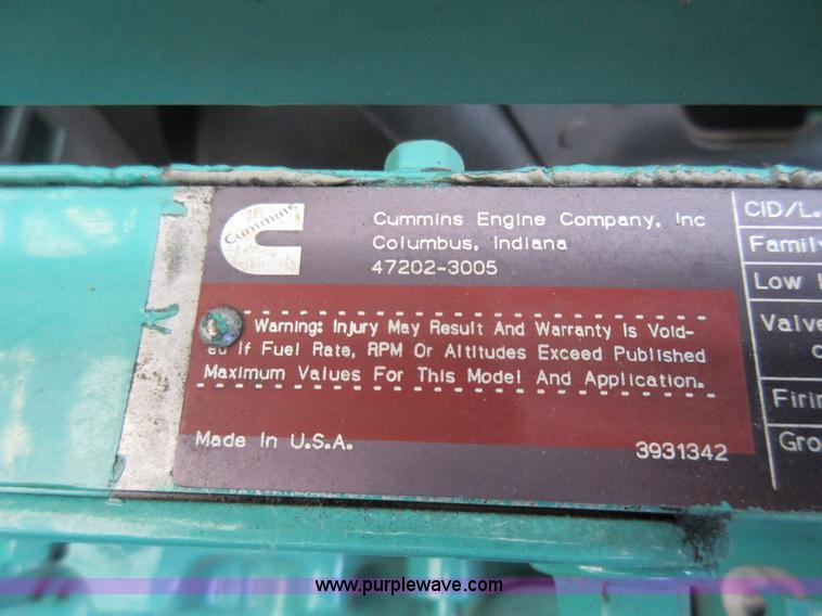 image for item L7071 Onan 100DGDB generator