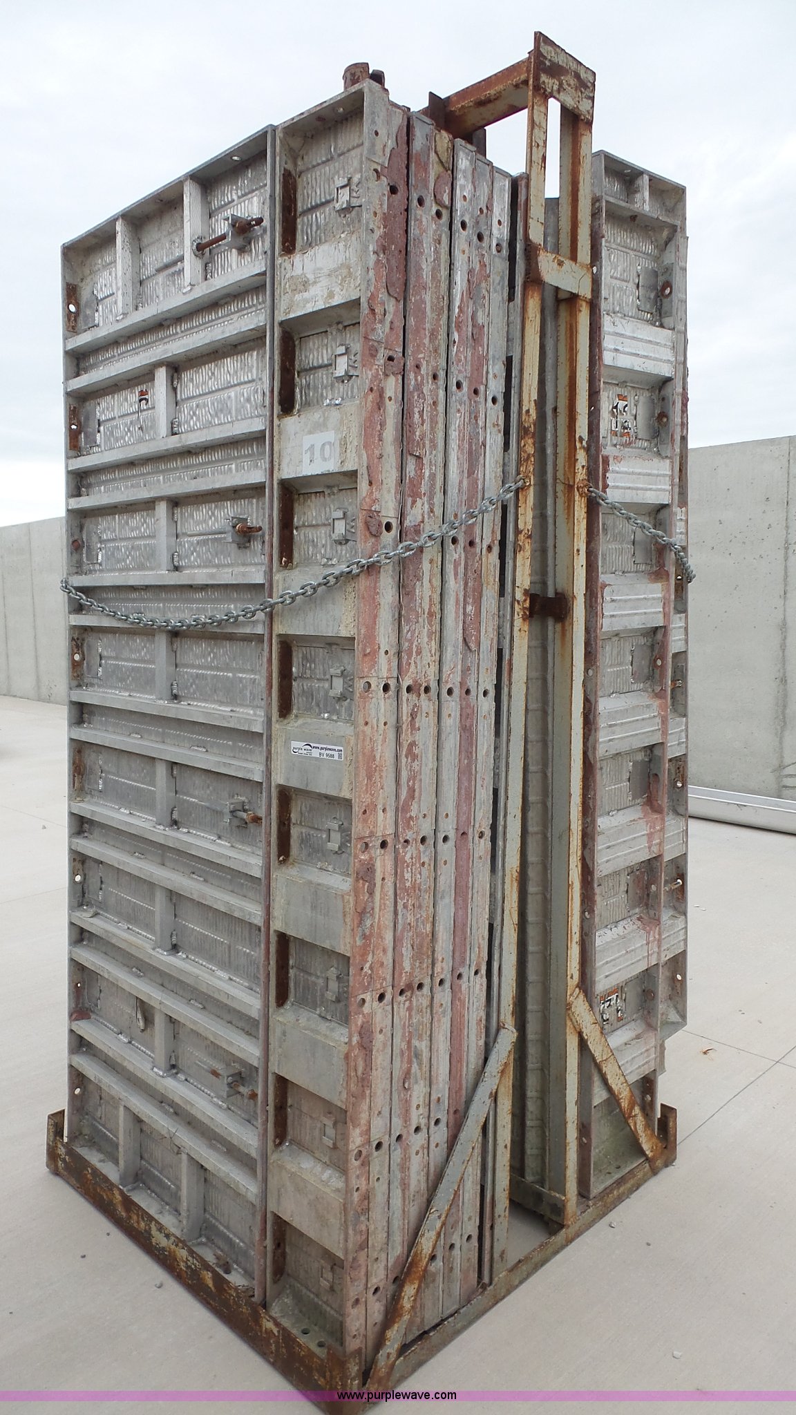Concrete Forms For Sale >> Vertibrick Face Aluminum Concrete Forms Item Bv9588 Sold Concrete Forms For Sale >> Vertibrick Face Aluminum Concrete Forms Item Bv9588 Sold