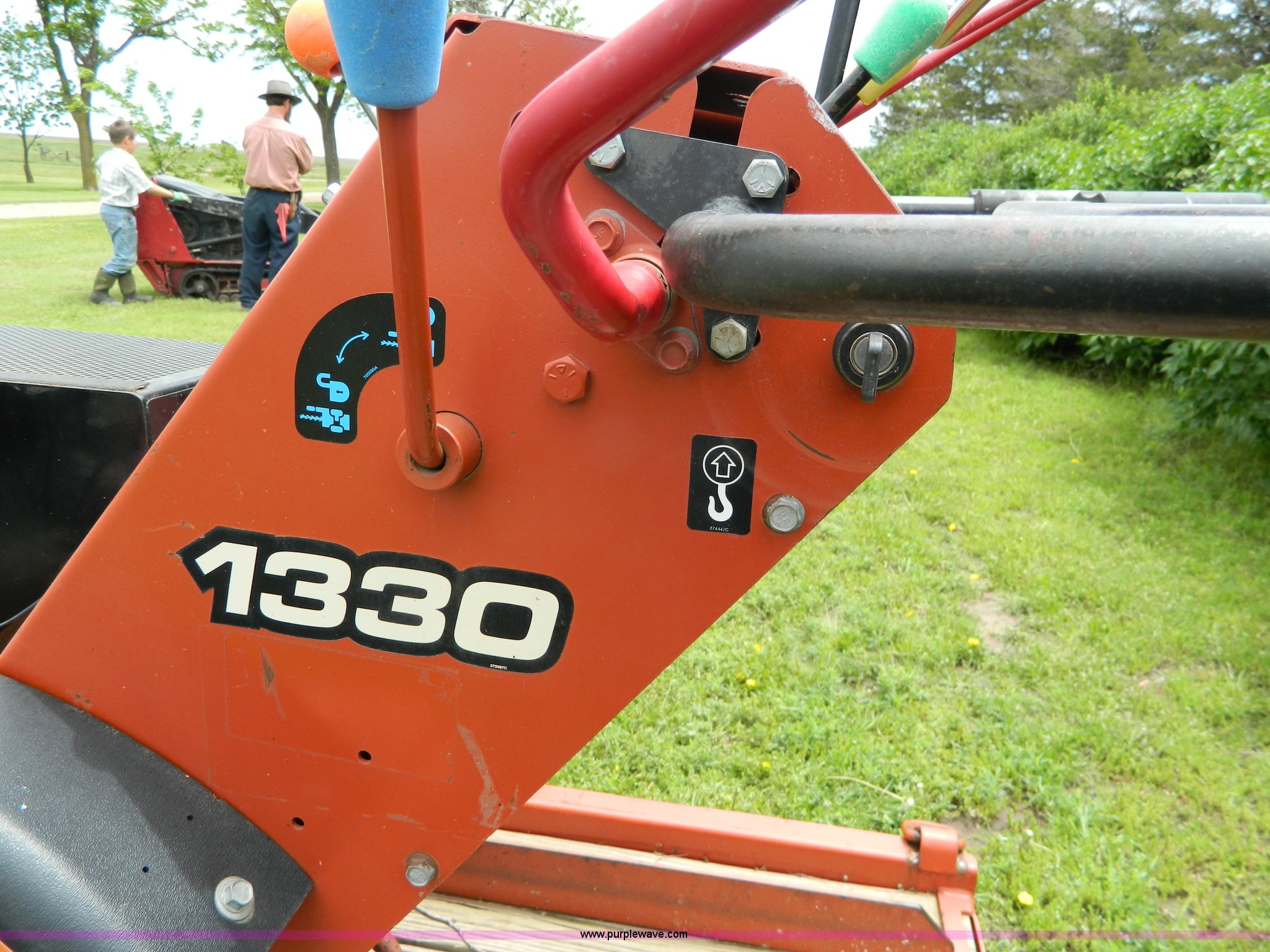 2005 Ditch Witch 1330 trencher and trailer in Quinter, KS Item J8907