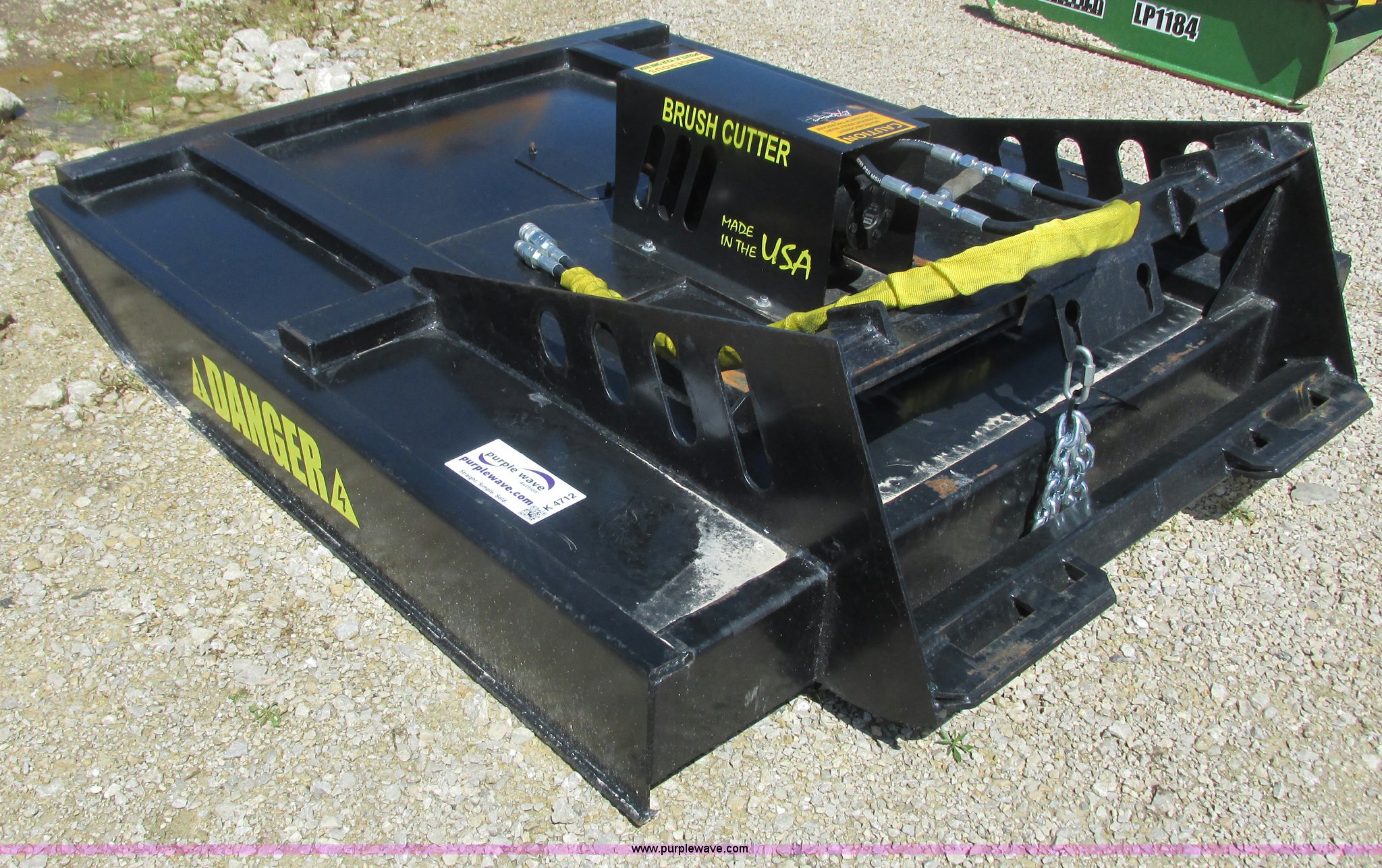 Skid steer mower in Plainview, MN Item K4712 sold Purple Wave