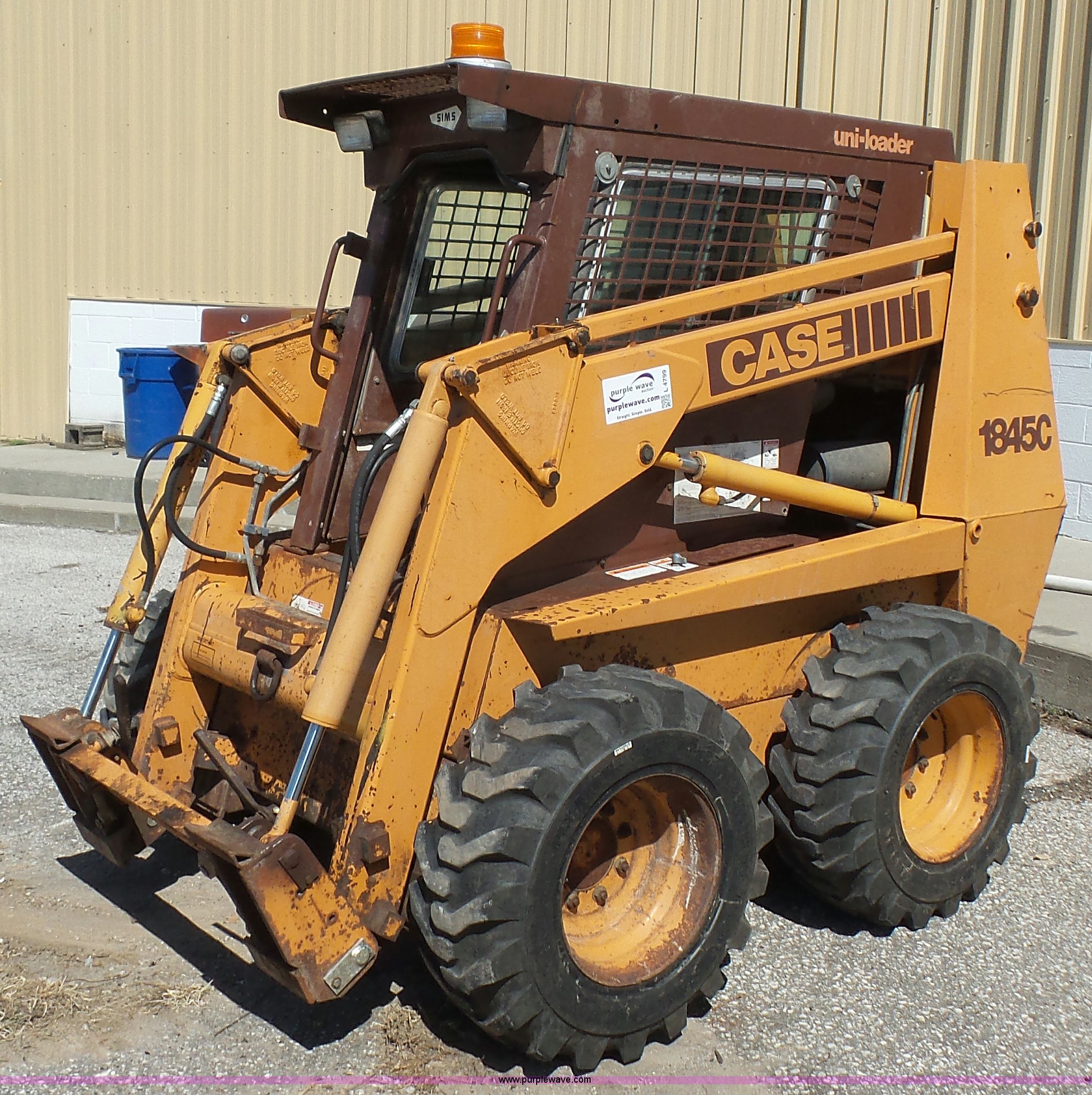 1993 Case 1845C skid steer in Roeland Park, KS Item L4799 sold