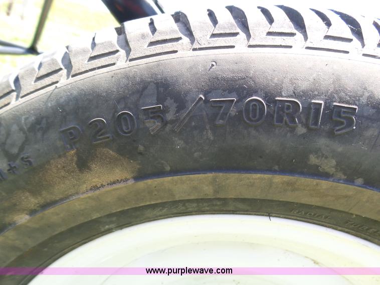 image for item AR9296 Round bale dolly