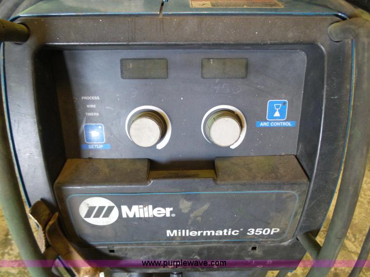 image for item AR9300 Miller Millermatic 350P wire feed welder