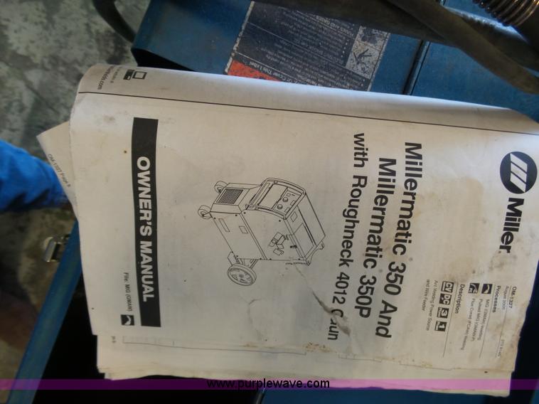 image for item AR9300 Miller Millermatic 350P wire feed welder