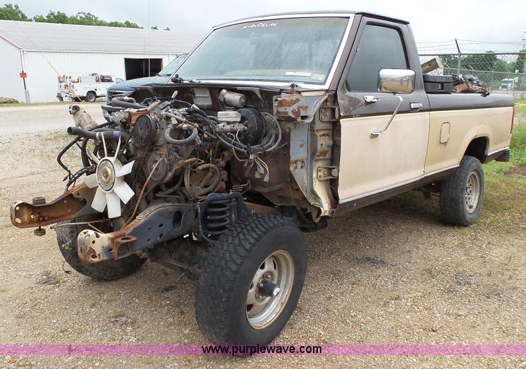 image for item BG9021 1986 Ford Ranger pickup truck