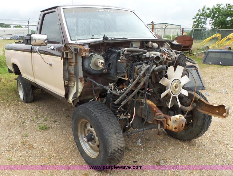 image for item BG9021 1986 Ford Ranger pickup truck