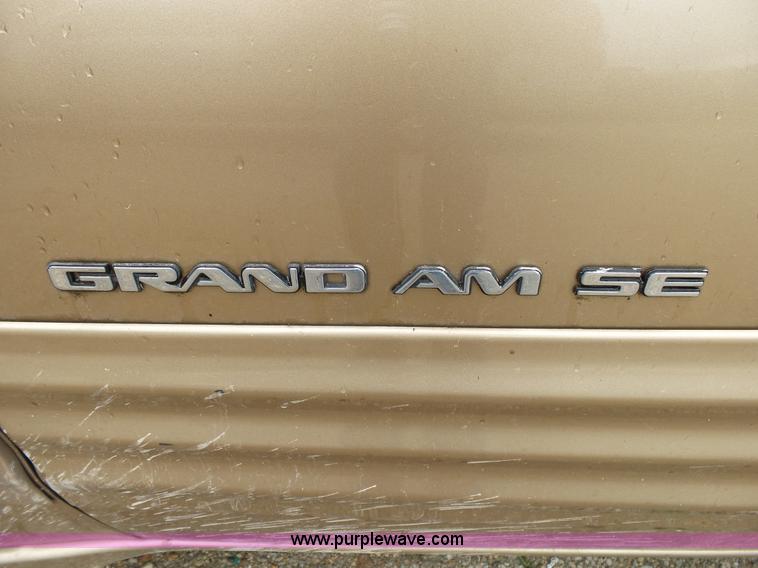 image for item BG9023 1999 Pontiac Grand AM SE