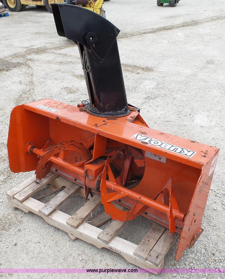 image for item BW9758 Kubota B2577 snow blower