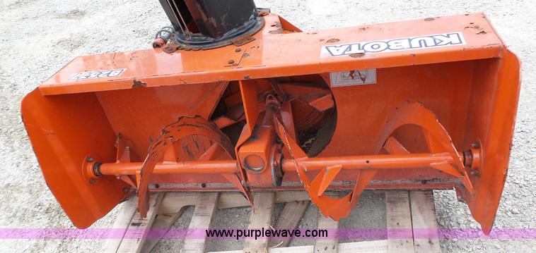 image for item BW9758 Kubota B2577 snow blower