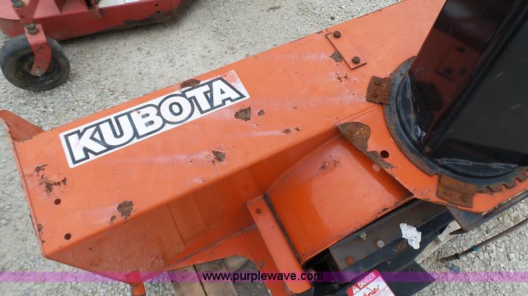 image for item BW9758 Kubota B2577 snow blower