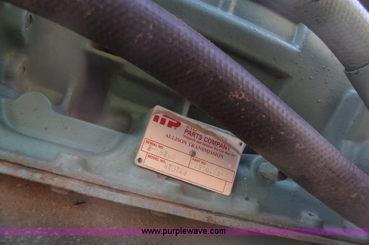 image for item BW9885 Allison HTB748 transmission