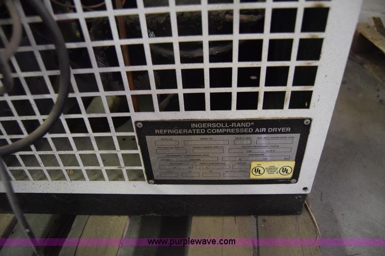 image for item BW9918 Ingersoll Rand refrigerated compressed air dryer