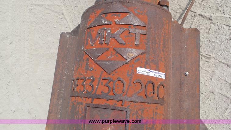 image for item BZ9753 MKT DE33/30/20C diesel pile hammer