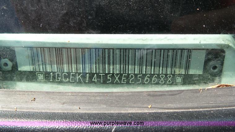 image for item BZ9756 1999 Chevrolet Silverado 1500 pickup truck