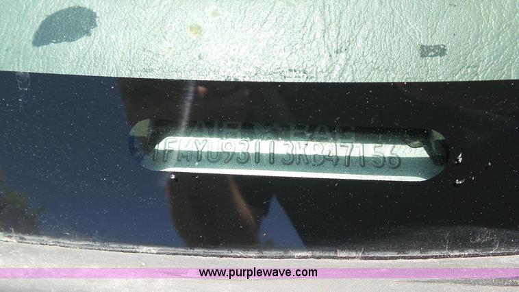 image for item BZ9757 2003 Ford Escape XLT SUV