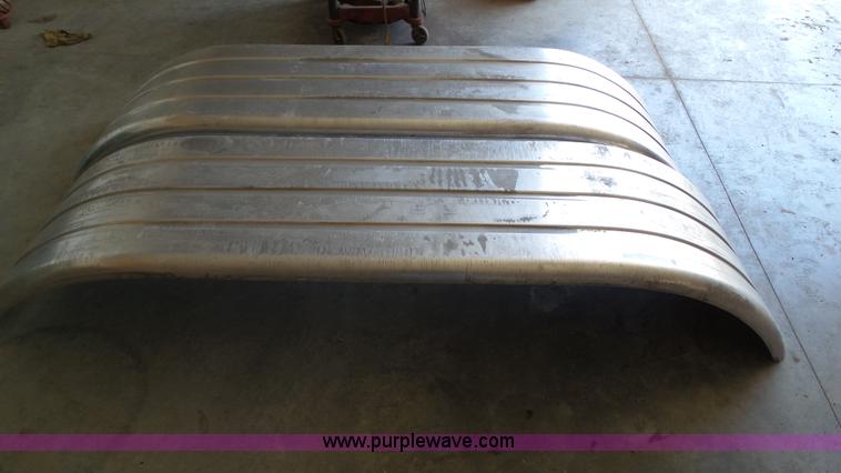 image for item BZ9758 (4) aluminum ribbed fenders