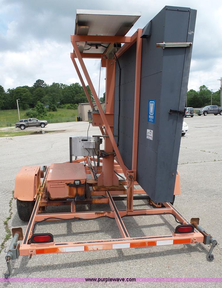 image for item F1385 Wanco message board