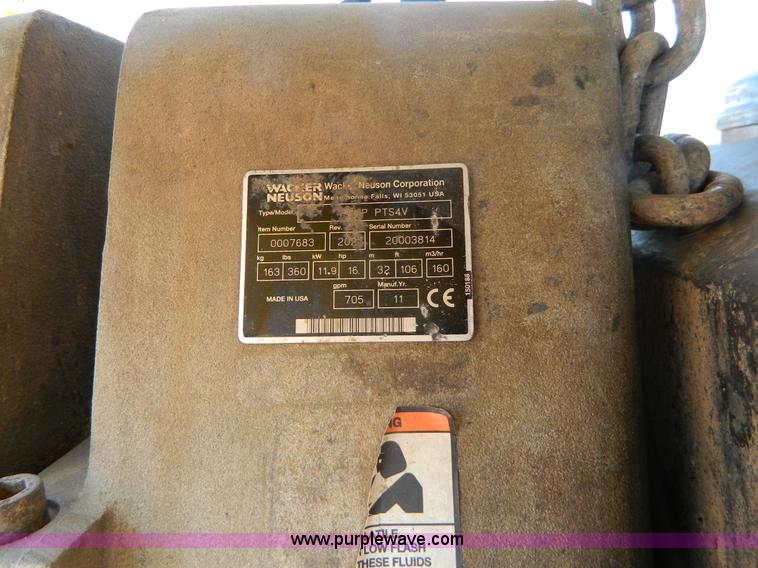 image for item J8888 Wacker PTS4 pump