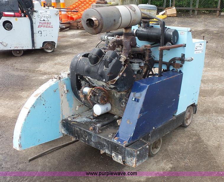 image for item K1431 Target Pro65II30 walk behind self propelled concrete saw