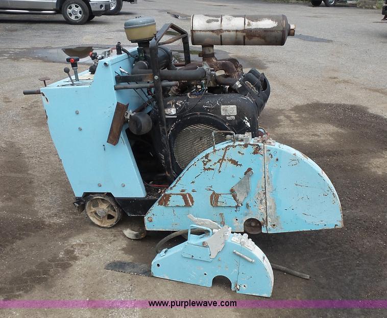 image for item K1431 Target Pro65II30 walk behind self propelled concrete saw