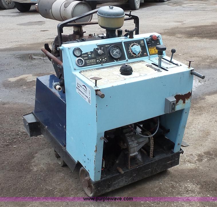 image for item K1431 Target Pro65II30 walk behind self propelled concrete saw